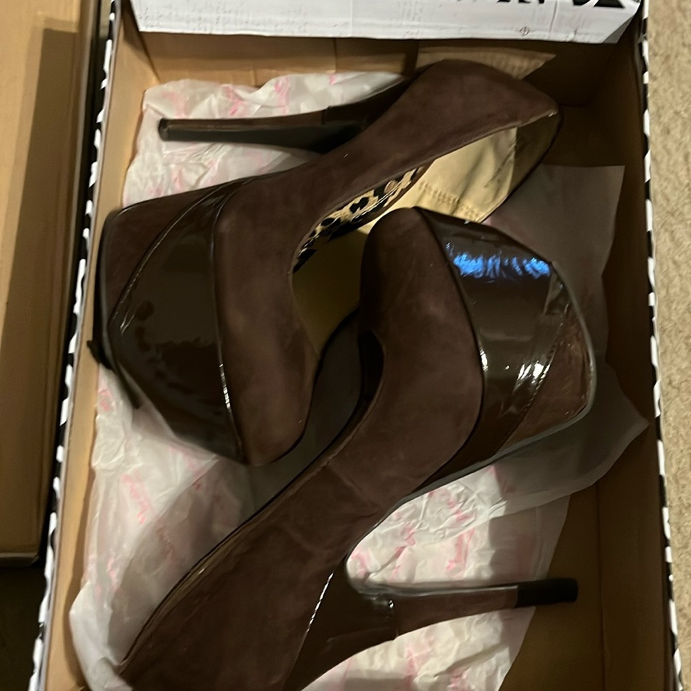 Brown High Heels, size 7